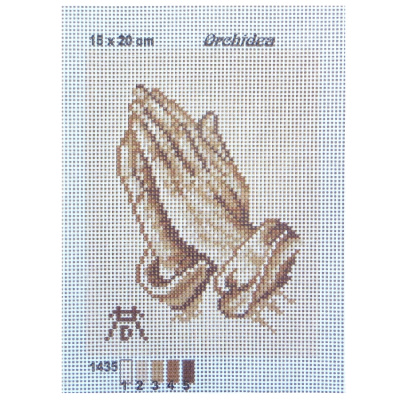 Рисунок на канве 18*20 см Orchidea "Ладошки"