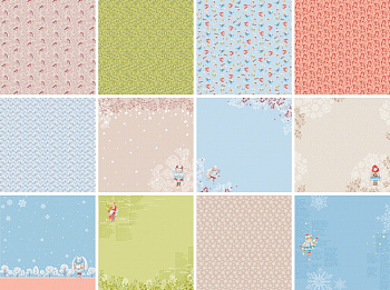 Коллекция для скрапбукинга Рукоделие™ Зимний переполох