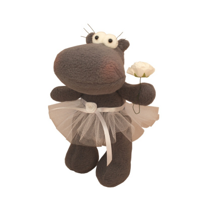 Набор для изготовления игрушки "HIPPO STORY" HP001 Бегемотик, 23 см