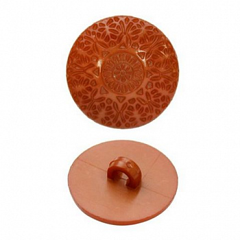 Пуговицы в тубе 57092  на ножке 22мм (275 терракотовый) 36 шт.