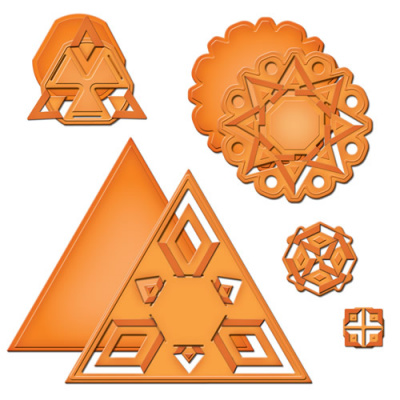 Набор ножей Spellbinders® Shapeabilities® "Звездные мечты"