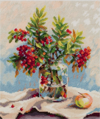 Набор для вышивания «Panna» C-7316 Букет рябины 19*22 см