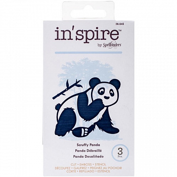 Набор ножей Spellbinders® Shapeabilities® "Косматая панда"