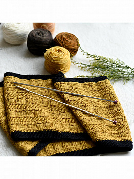 Спицы прямые кубические Nova Сubics KnitPro, 35 см, 7.00 мм 12303
