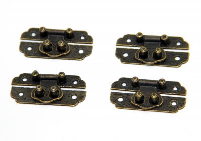 Замок металлический серия "Рукоделие" 7629 Винтаж, 4шт.