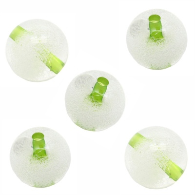 Бусина "Zlatka" акрил Z011P 25 мм  5 шт №827 салатовый