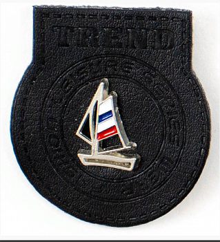 Нашивка LA76 Blk  35 х 40 мм упак/5 шт