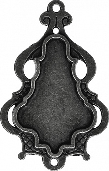 Заготовки для украшений «Chandelier Bezel-Large-Silver» (Серебро)