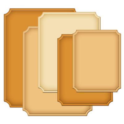 Набор ножей Spellbinders® Nestabilities® "Большие ярлыки"