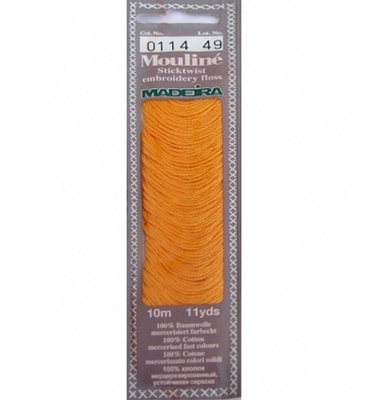 Мулине Спираль «Madeira»100% хлопок, 10 м 0114