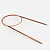 Спицы деревянные круговые Ginger KnitPro, 40 см, 2.50 мм 31043