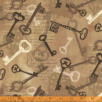 Ткань Windham Fabrics 40039M-2, 100% хлопок, ширина 110 см