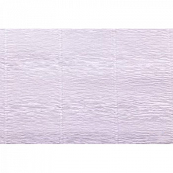 Гофрированная бумага GOF-180 «Blumentag» 50 см, рулон 2,5 м, цв.592 св. сиреневый