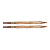 Спицы деревянные съемные для тросика 20 см Ginger Cubics KnitPro, 6.00 мм 43055