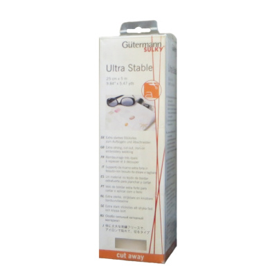 Плотная клеевая прокладка (стабилизатор) ,Gutermann 25х5 м