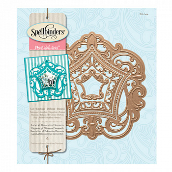 Набор ножей Nestabilities® Decorative Elements "Ярлыки 48 - декоративные элементы"