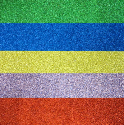 Фоамиран "Астра" с глиттером, EVA-1012, ассорти, 20*30 см, 2 мм, 5 листов №1