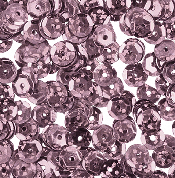 Пайетки «Zlatka» ZC 6  россыпью 6 мм, 5 х 10 г №11 св.розовый