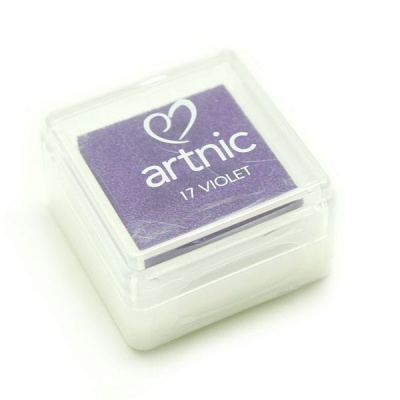 Подушечка чернильная Tsukineko "Artnic Small" 25х25мм, цвет: Фиалка