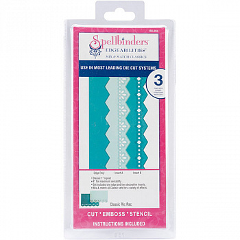 Набор ножей Spellbinders® Edgeabilities® "Классические Рик-Рак