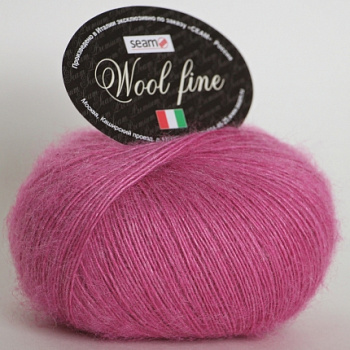 Вул файн, пряжа для ручного вязания (10 мотков) (22)