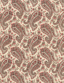 Ткань Timeless Treasures 100% хлопок, ширина 110 см, Paris-C3792-Cream