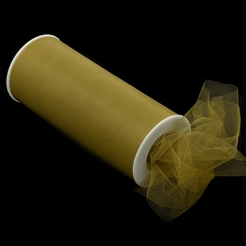 Фатин средней жесткости в шпульках, арт.TBY.MS.200.40 шир.150мм, цв.40 хаки, фас.22,86м.