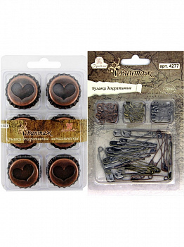 Набор для творчества NT-24 "Рукоделие" Металлический декор