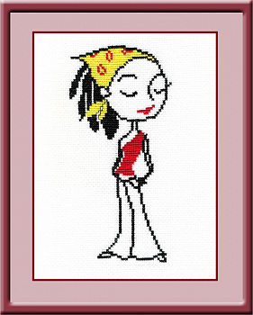 Набор для вышивания «Овен» 179 Модница,18*24 см