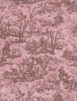Ткань Timeless Treasures 100% хлопок, ширина 110 см, Paris-C3788-Pink