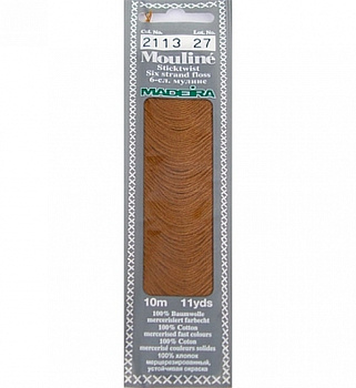 Мулине Спираль «Madeira»100% хлопок, 10 м 2113