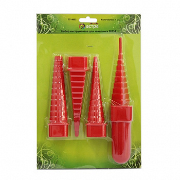 Набор инструментов для квиллинга АСТРА  26234 (4 шт.)