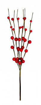 Декоративный букетик "Рукоделие" (красный), DKB203A