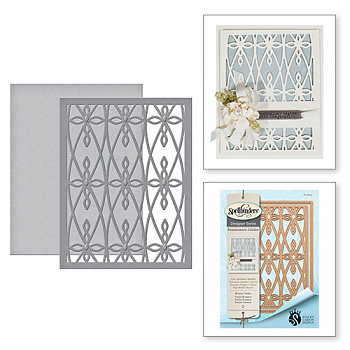 Набор ножей Spellbinders® Nestabilities® Card Creator «Юбилей Ренессанса: Римская решетка»