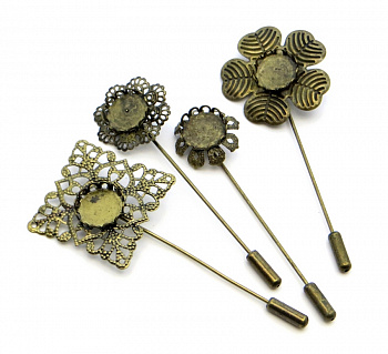 Набор для создания украшения "Рукоделие" MU001 Цветы, d=12 мм