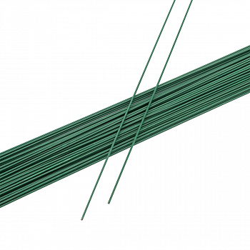 Проволока флористическая, РР-покрытие, 0,8 мм*40 см, 50 шт./упак, Astra&Craft ( зеленый )