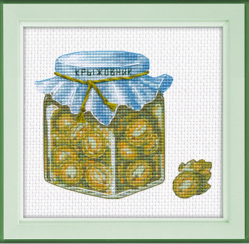 Набор для вышивания «Овен» 1232 Варенье из крыжовника,11*9 см.