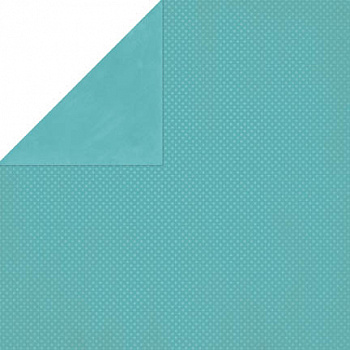 Бумага для скрапбукинга Bo Bunny текстурированная 31х31 см   (12AMD673 Аквамарин)