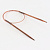 Спицы деревянные круговые Ginger KnitPro, 40 см, 3.00 мм 31045