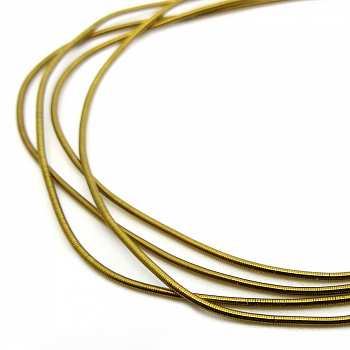 Канитель мягкая, гладкая KAN/MD0,7-28 глянец, темная сепия