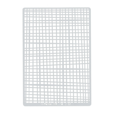 "Mr.Painter" TFR-10 Трафарет-маска 1 шт. 52 "Решетка"