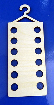 Органайзер для мулине 12 цв. 16х6,5 см 10шт/упак