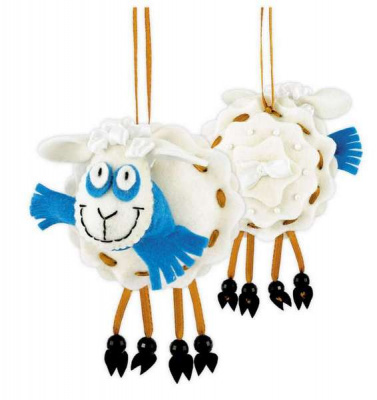 Набор для рукоделия «Сотвори Сама» 1442АС Овечка. Снежок