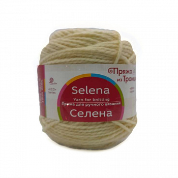 Селена, пряжа для ручного вязания (166, суровый)