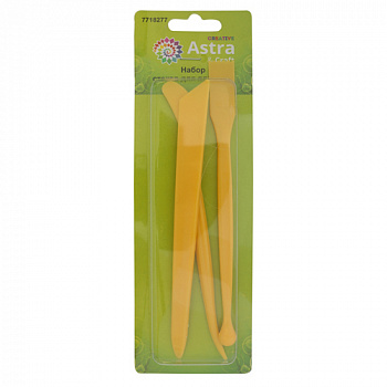 Набор стеков для пластики «Astra&Craft», 3 шт. XQ447