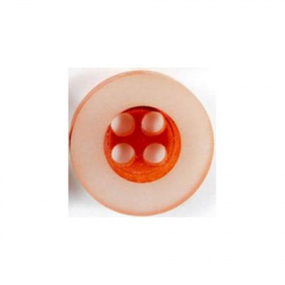 Пуговицы в тубе  BL116 Orange  18L ,  72шт.