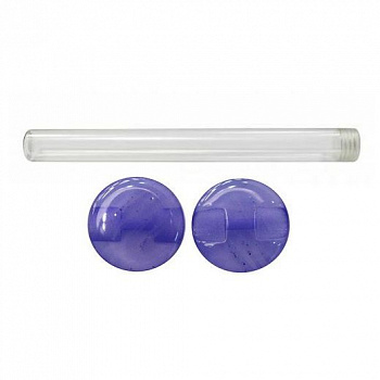 Пуговицы в тубе 0311-0398А  20L, 36 шт. C252 сиреневый