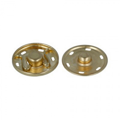 Кнопки пришивные KLМ300 металл "Gamma" d 30 мм 10 шт. №05 под золото