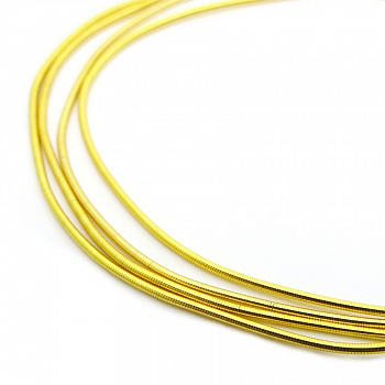 Канитель мягкая, гладкая KAN/MD0,7-04  глянец, золото