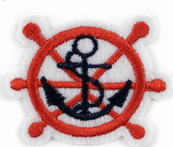 Термоаппликация LA158  47 х 38 мм уп.5 шт